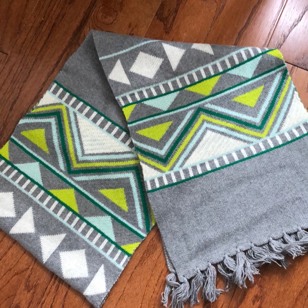 J Crew Fringe Scarf